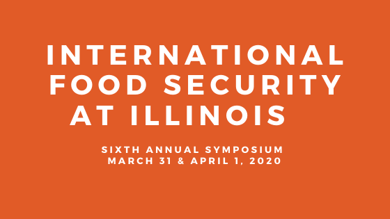 ACES hosting sixth annual international food security symposium March 31 to April 1 (POSTPONED)