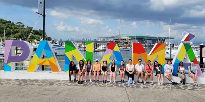 Study Abroad students in Panama.