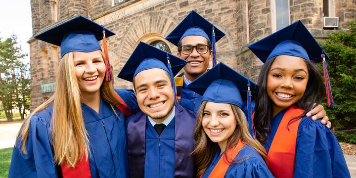 Alumni in regalia