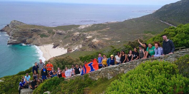 Student Group in Cape Point