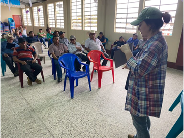 meeting with farmers