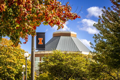 ACES Library - fall day
