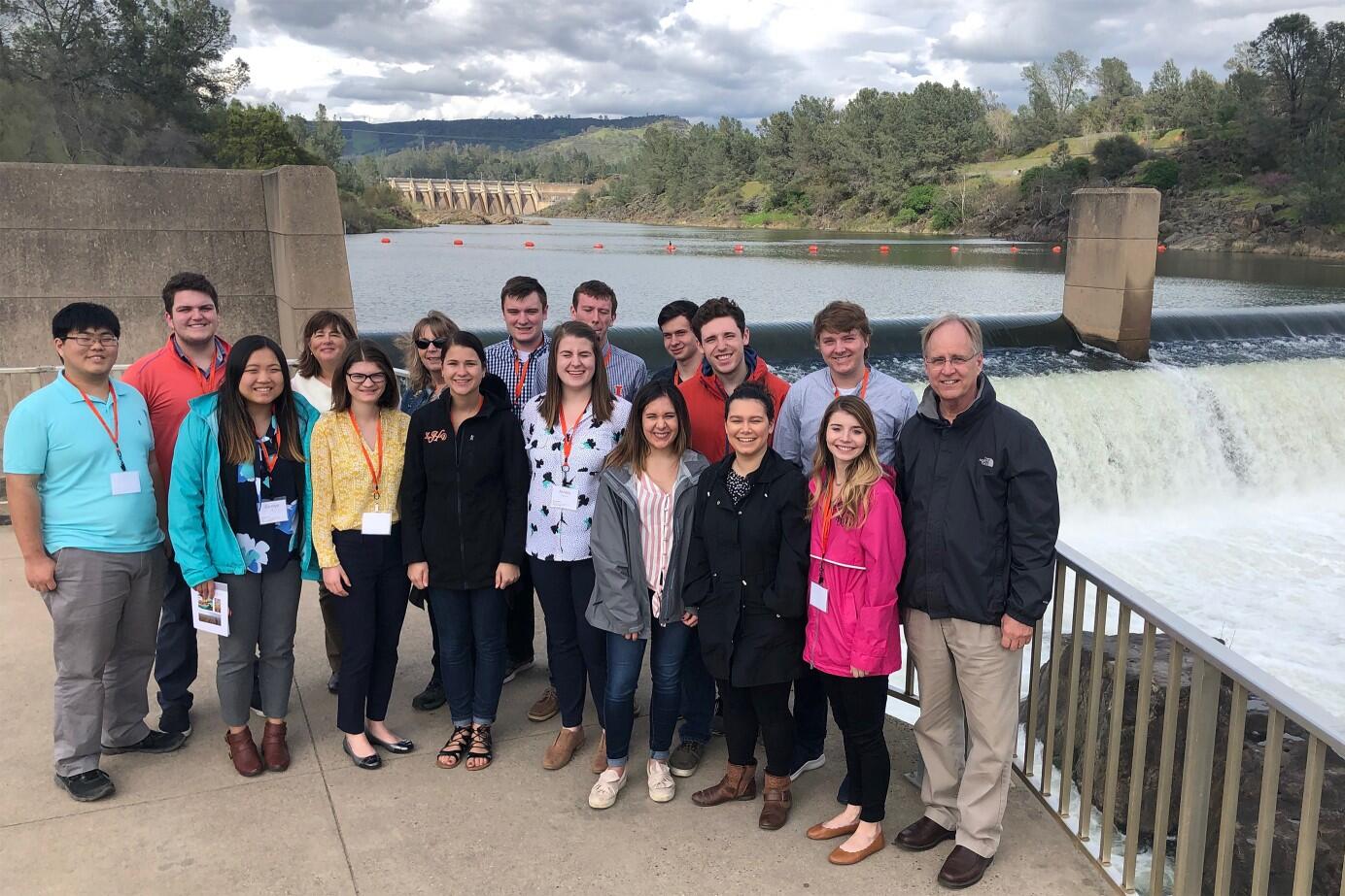 Farm, Food and Environmental Policy in California study tour group