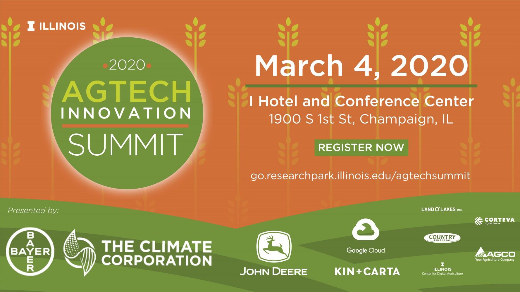 AgTech Innovation Summit returns to Champaign for fifth year