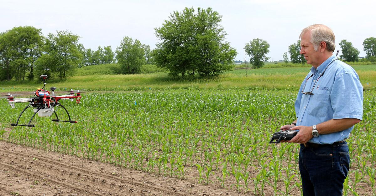 Grounded in experience, Bowman leads Extension's ag technology education