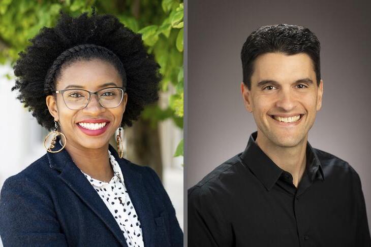 TeKisha Rice and Brian Ogolsky TeKisha Rice and Brian Ogolsky