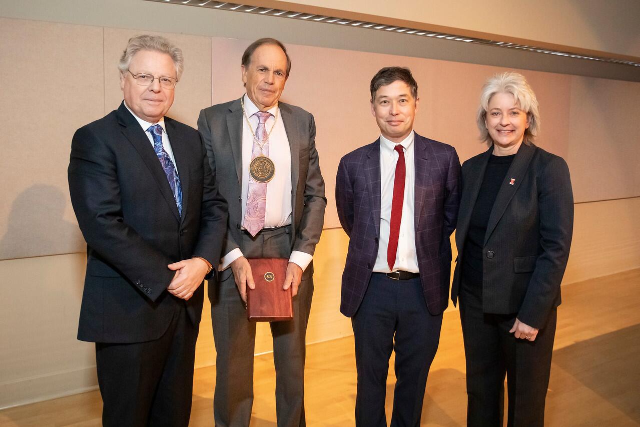 Stephen Long invested as the Stanley O. Ikenberry Chair Professor of Plant Biology and Crop Sciences