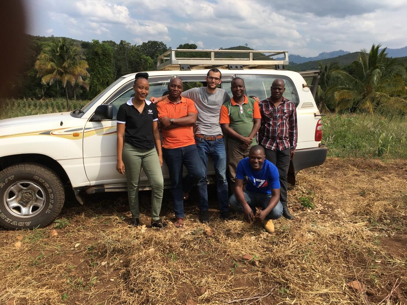 ACES students help create fertilizer app for Tanzanian farmers 