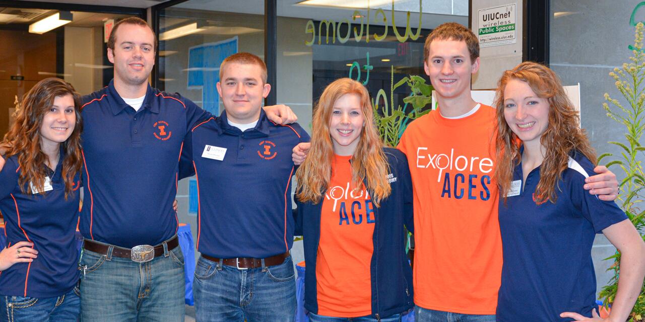 group of ACES students.